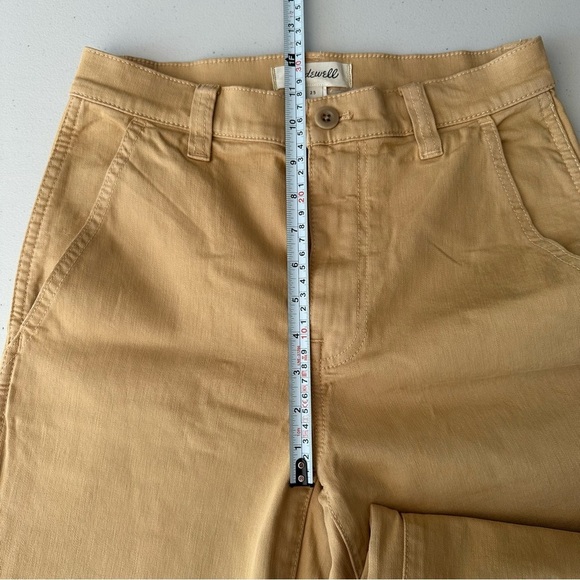 NWT Madewell The Perfect Vintage Wide-Leg Pant in Desert Dune 25 - Picture 4 of 10